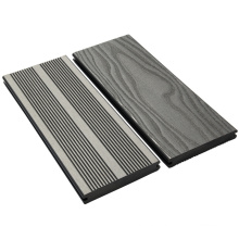 Anti-slip anti-scratch solid high strength composite flooring outdoor